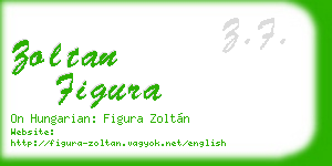 zoltan figura business card