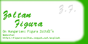 zoltan figura business card